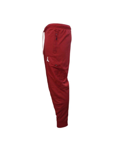 Spodnie sportowe męskie czerwone air jordan dri-fit training fleece - dq7890-613