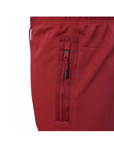 Spodnie sportowe męskie czerwone air jordan dri-fit training fleece - dq7890-613