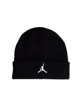 Zestaw dziecięcy czapka zimowa + rękawiczki air jordan essential beanie set czarny - 9a0836-023 2