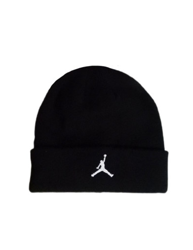 Zestaw dziecięcy czapka zimowa + rękawiczki air jordan essential beanie set czarny - 9a0836-023