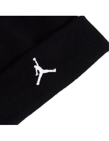 Zestaw dziecięcy czapka zimowa + rękawiczki air jordan essential beanie set czarny - 9a0836-023