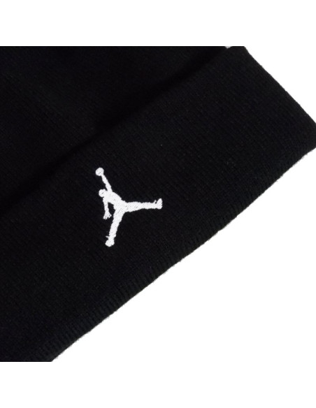 Zestaw dziecięcy czapka zimowa + rękawiczki air jordan essential beanie set czarny - 9a0836-023