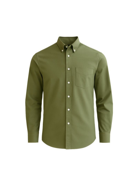 Koszula suit ekko tencel shirt sage green - s111301-2886