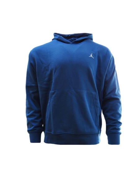 Bluza z kapturem air jordan essentials looped fleece hoodie niebieska - fq3678-457
