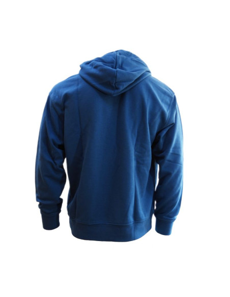 Bluza z kapturem air jordan essentials looped fleece hoodie niebieska - fq3678-457