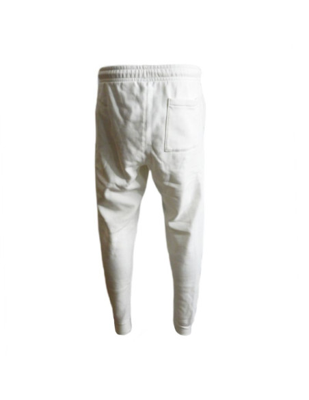 Męskie spodnie dresowe air jordan essentials fleece joggers białe – hq4645-133