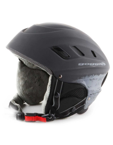 Kask narciarski goggle dark grey matt s200-4