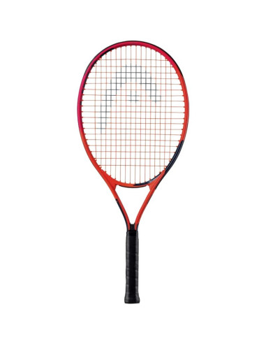 Rakieta do tenisa ziemnego head radical jr25 3 7/8 pomarańczowa 234913 sc06
