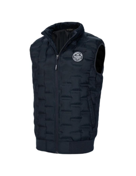 Pitbull eclipse męska kamizelka bezrękawnik granatowa - 52401159000