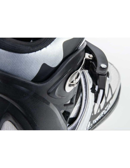 Łyżworolki-wrotki-łyżwy 4w1 enero pro led 38-41 szare