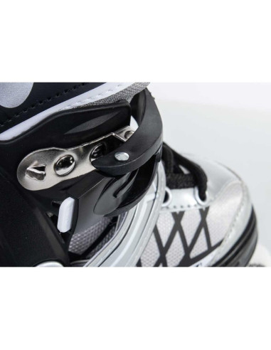 Łyżworolki-wrotki-łyżwy 4w1 enero pro led 38-41 szare