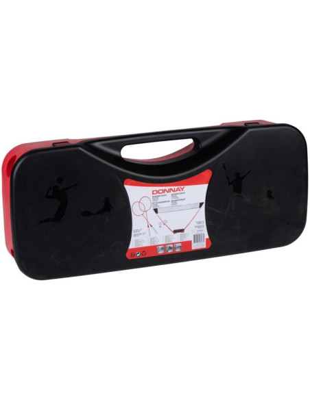 Zestaw plażowo-ogrodowy do badmintona 5w1 donnay