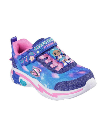 Skechers snuggle sneaks skech squad 302214l-nvmt navy/multi