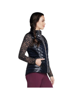 Skechers go shield shine vest ja151-blk czarne l 2