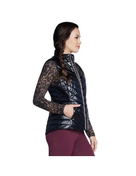 Skechers go shield shine vest ja151-blk czarne l