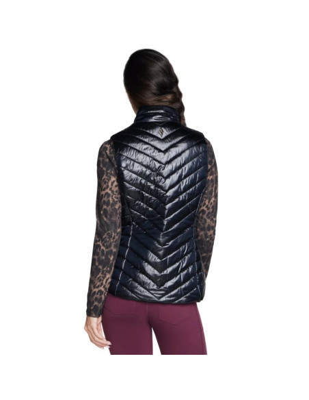 Skechers go shield shine vest ja151-blk czarne l