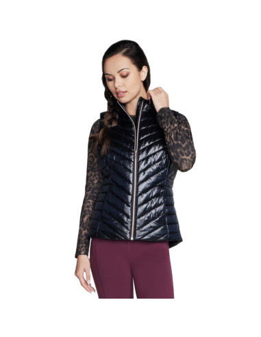 Skechers go shield shine vest ja151-blk czarne l