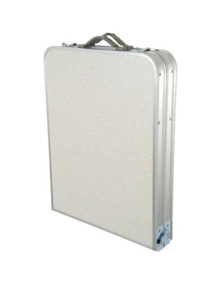 Stolik turystyczny składany kempingowy 120x47x70/62/54cm z szafą 33x30x36cm