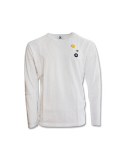 Bluzka wood wood mel patches longsleeve white - 10235402-2323-white