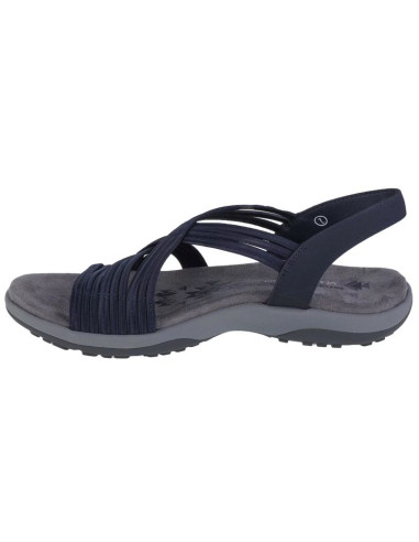 Skechers reggae slim simply stretch sandals 163023-nvy granatowe 36