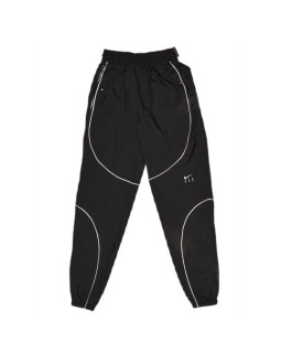 Damskie spodnie koszykarskie nike retro fly swoosh pants black/white - cz3953-010