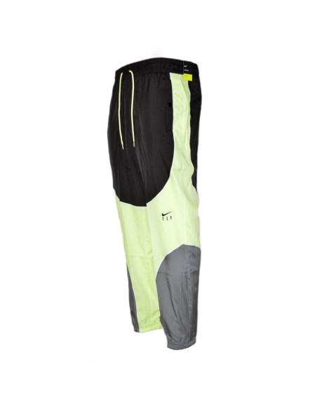 Spodnie nike swoosh fly pants wmns smoke grey/black/barely volt/black - cz3953-084