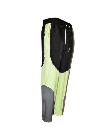 Spodnie nike swoosh fly pants wmns smoke grey/black/barely volt/black - cz3953-084