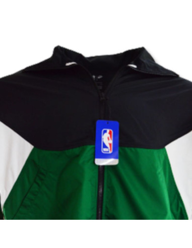 Damska sportowa kurtka wiatrówka nike performance nba boston celtics - av0638-010