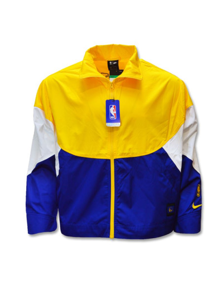 Damska kurtka wiatrówka nike performance nba golden state warriors - av0641-728