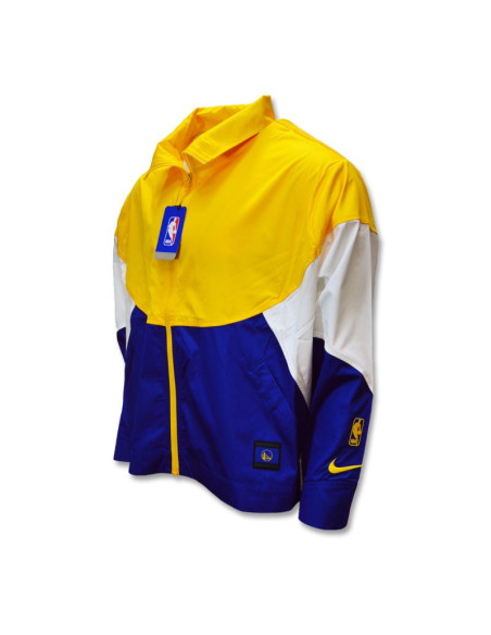 Damska kurtka wiatrówka nike performance nba golden state warriors - av0641-728