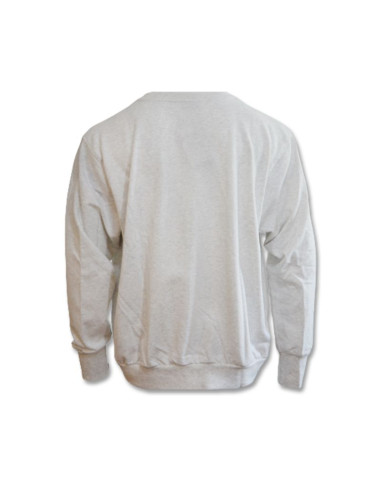 Bluza męska nike standard issue crew sweatshirt birch basketball heather/pale ivory - da6741-051