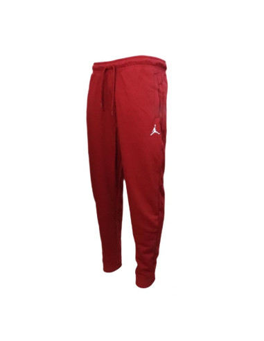 Spodnie dresy sportowe męskie czerwone air jordan 23 alpha fleece pants - cv8347-613