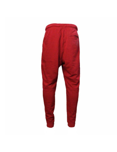 Spodnie dresy sportowe męskie czerwone air jordan 23 alpha fleece pants - cv8347-613