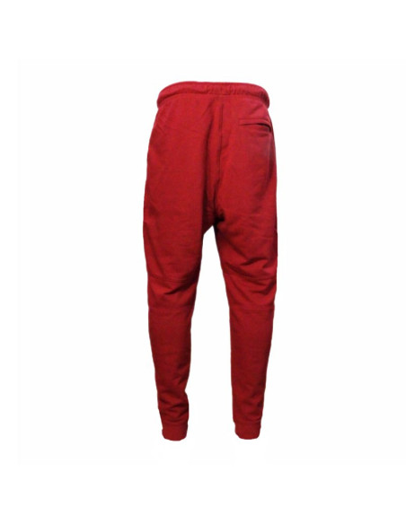 Spodnie dresy sportowe męskie czerwone air jordan 23 alpha fleece pants - cv8347-613