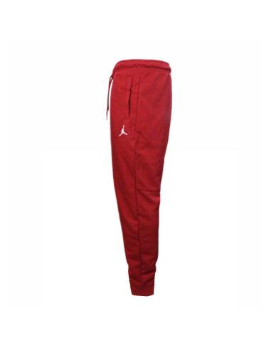 Spodnie dresy sportowe męskie czerwone air jordan 23 alpha fleece pants - cv8347-613