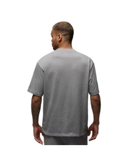 Koszulka sportowa męska jordan flight essentials 85 crew tee carbon heather - fz1912-091 2