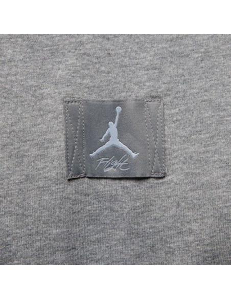 Koszulka sportowa męska jordan flight essentials 85 crew tee carbon heather - fz1912-091