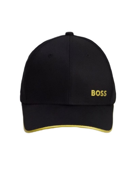 Czapka z daszkiem bejsbolówka hugo boss baseball bold cap czarna - 50519219-711