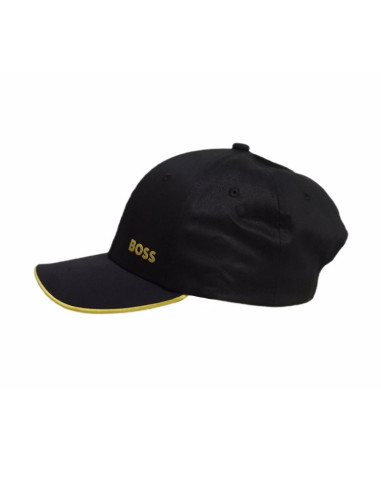 Czapka z daszkiem bejsbolówka hugo boss baseball bold cap czarna - 50519219-711