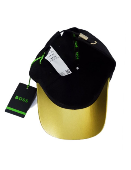 Czapka z daszkiem bejsbolówka hugo boss baseball bold cap czarna - 50519219-711