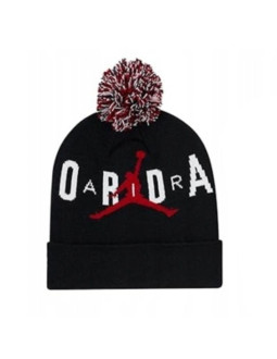 Zestaw młodzieżowy czapka zimowa + rękawiczki air jordan essential pom beanie set czarny - 9a0869-023 2