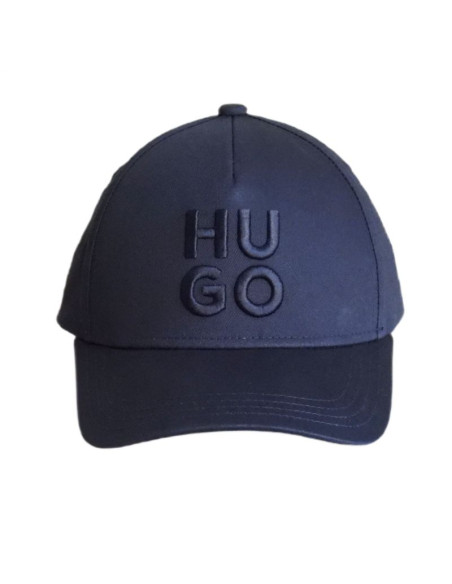 Czapka z daszkiem bejsbolówka hugo boss jude-stacked granatowa - 50533409-405