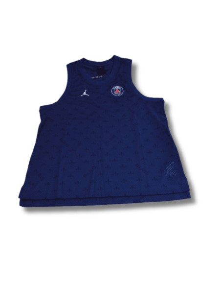 Koszulka air jordan x paris saint germain mesh jersey midnight navy/white - db6478-410