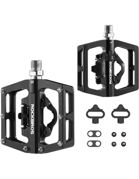 Rockbros pedały rowerowe pd15-bk czarne