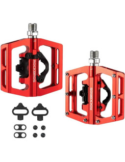 Rockbros pedały rowerowe pd15-rd czerwone