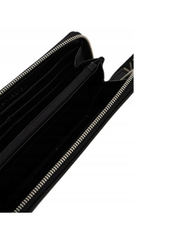 Portfel damski calvin klein jeans ck duży czarny - lz04k1000g-ub1