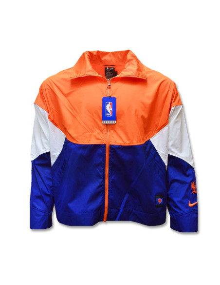 Damska kurtka wiatrówka nike performance nba new york knicks - av0645-820