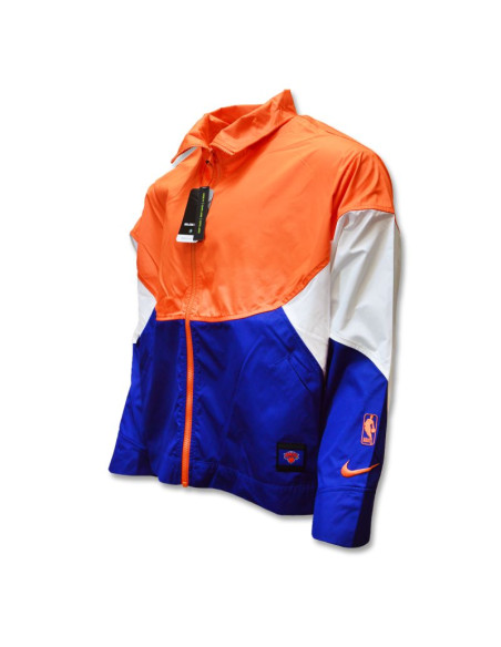 Damska kurtka wiatrówka nike performance nba new york knicks - av0645-820