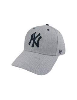 47 brand mlb new york yankees storm cloud cap b-stmcd17whv-cc szare one size