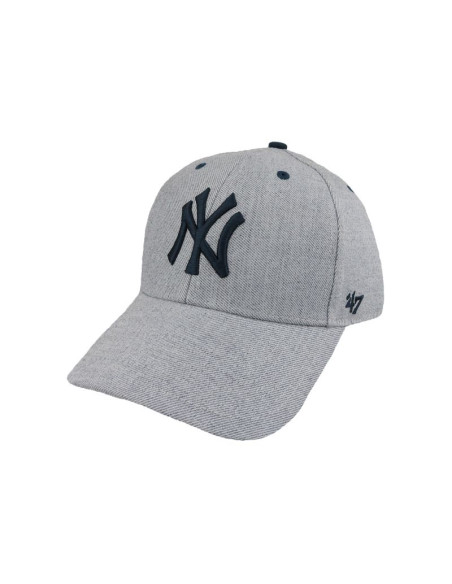 47 brand mlb new york yankees storm cloud cap b-stmcd17whv-cc szare one size